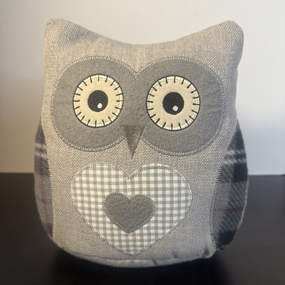 Warming Owl Plush  Microwavable  Weighted Sensory Sleep Aid Comfort 9.5"‎ Tall